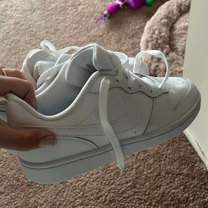 White Nikes